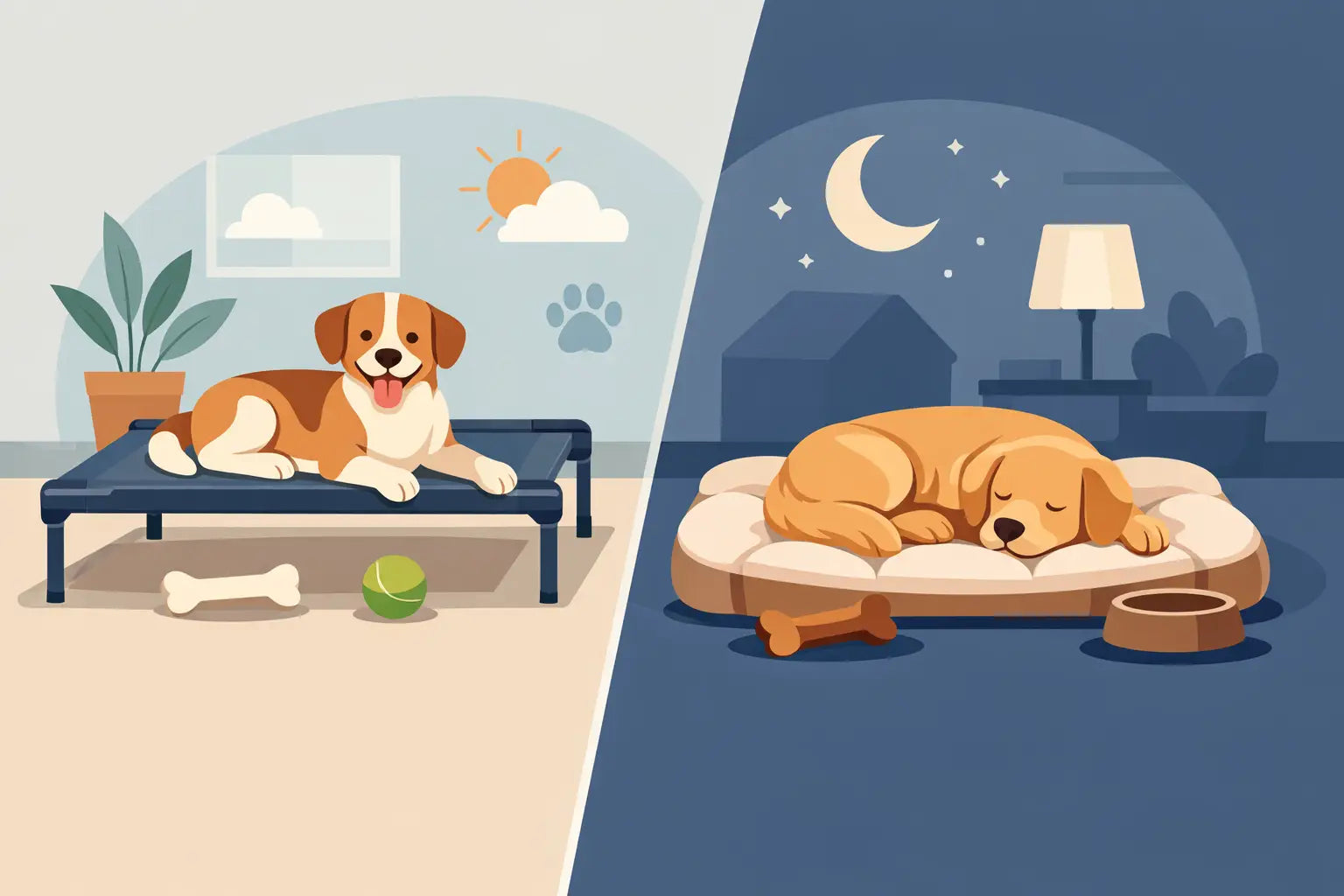 Raised Bed Versus Floor Bed for Your Dog