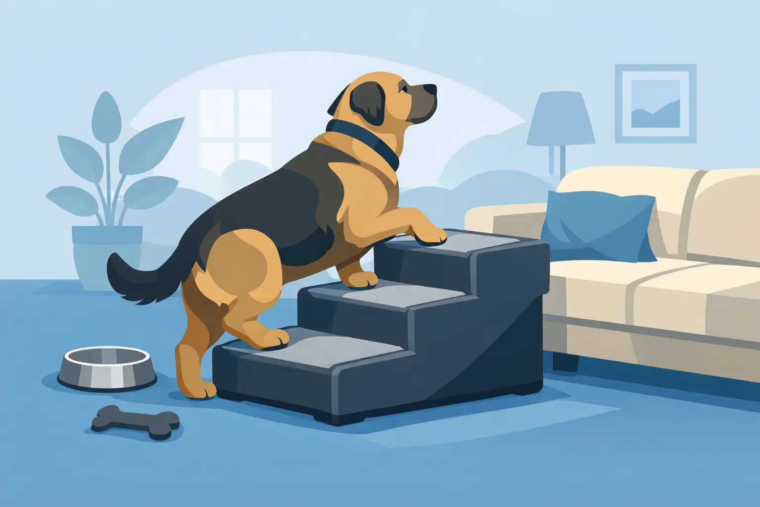 Best Sturdy Dog Steps for Heavy Dogs