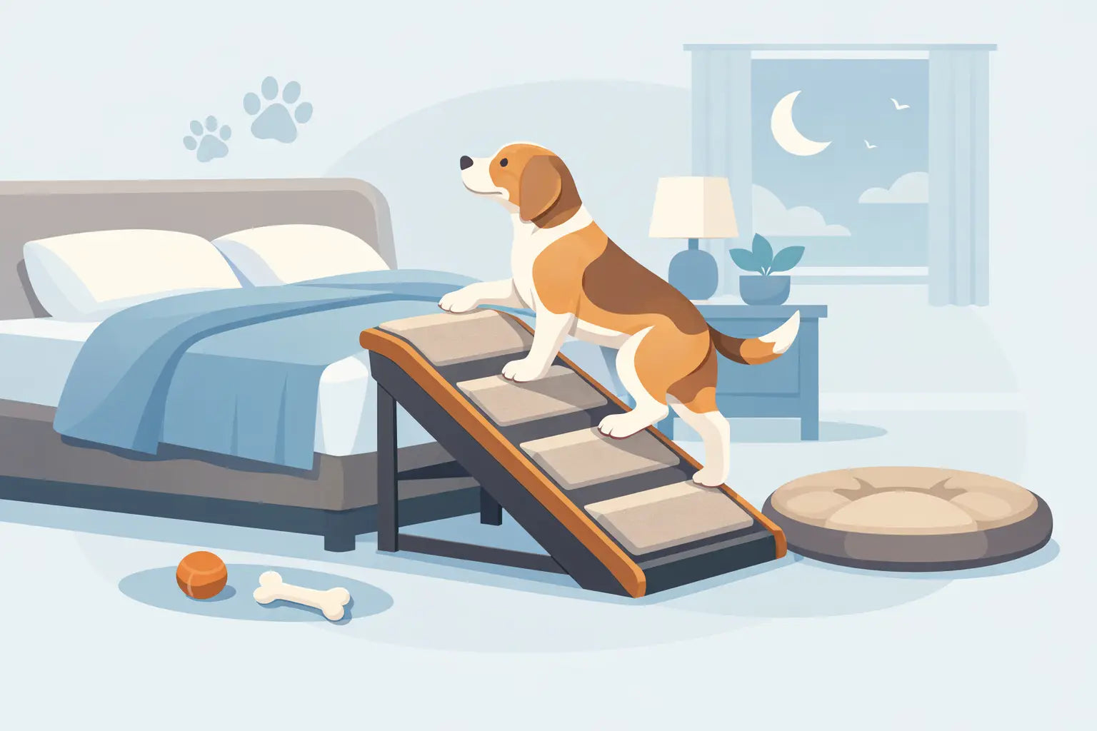 How to Help Dogs Reach Beds Without Jumping