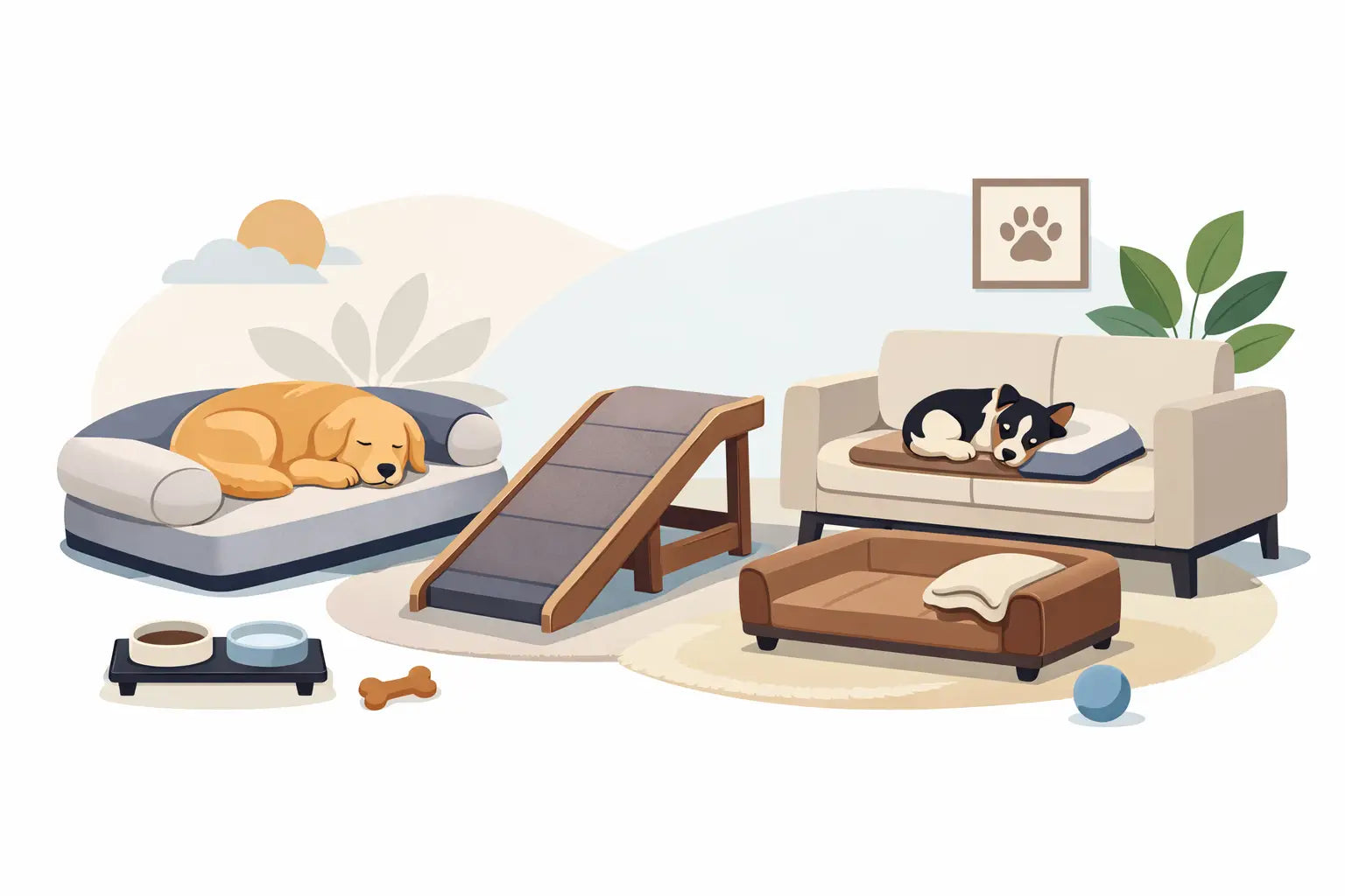 Best Furniture for Dogs with Arthritis