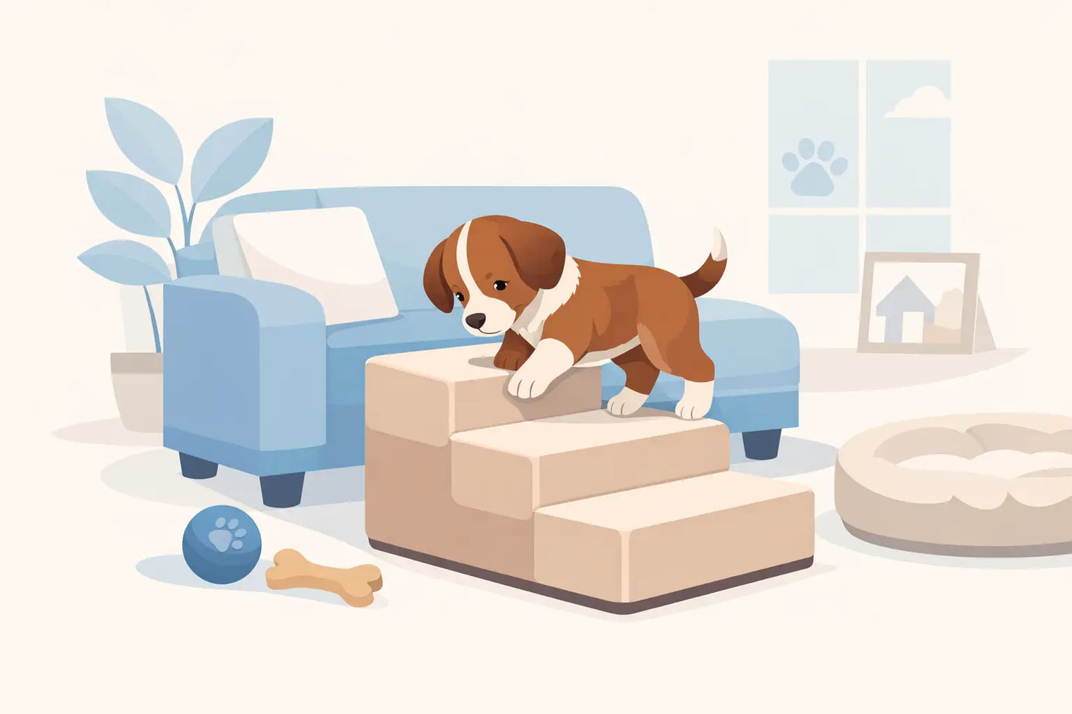 Are Pet Stairs Safe for Puppies? What Matters