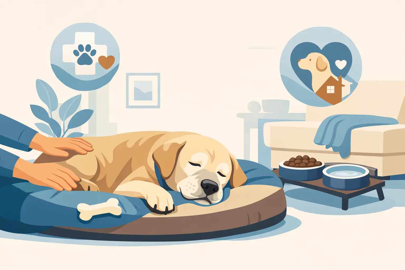 How to Support Aging Dogs at Home