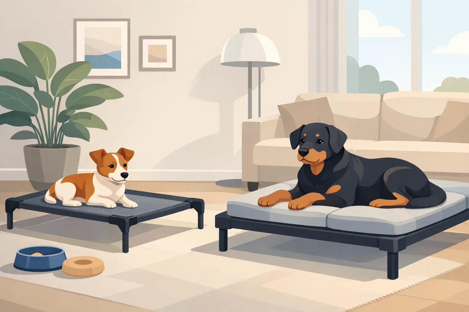 Best Raised Dog Beds Indoors: What Matters