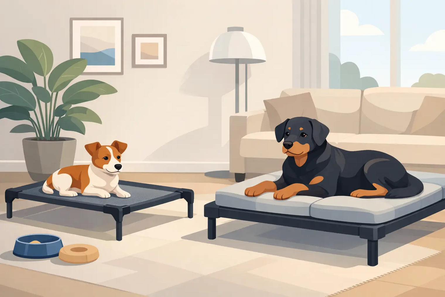 Best Raised Dog Beds Indoors: What Matters