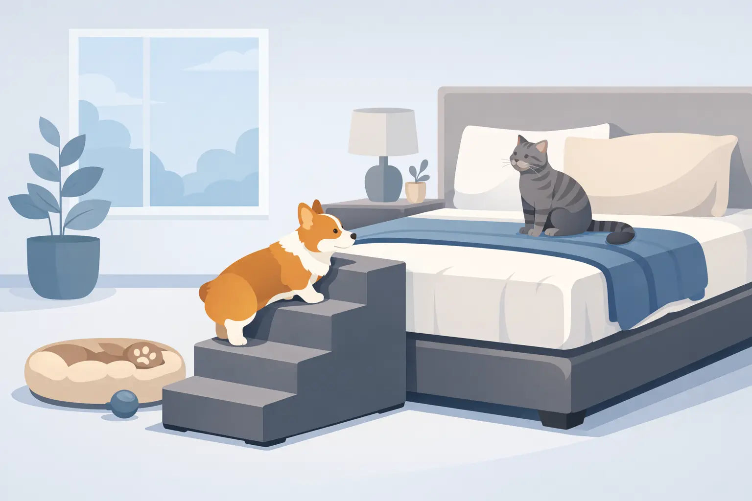 Best Pet Stairs for Deep Mattresses