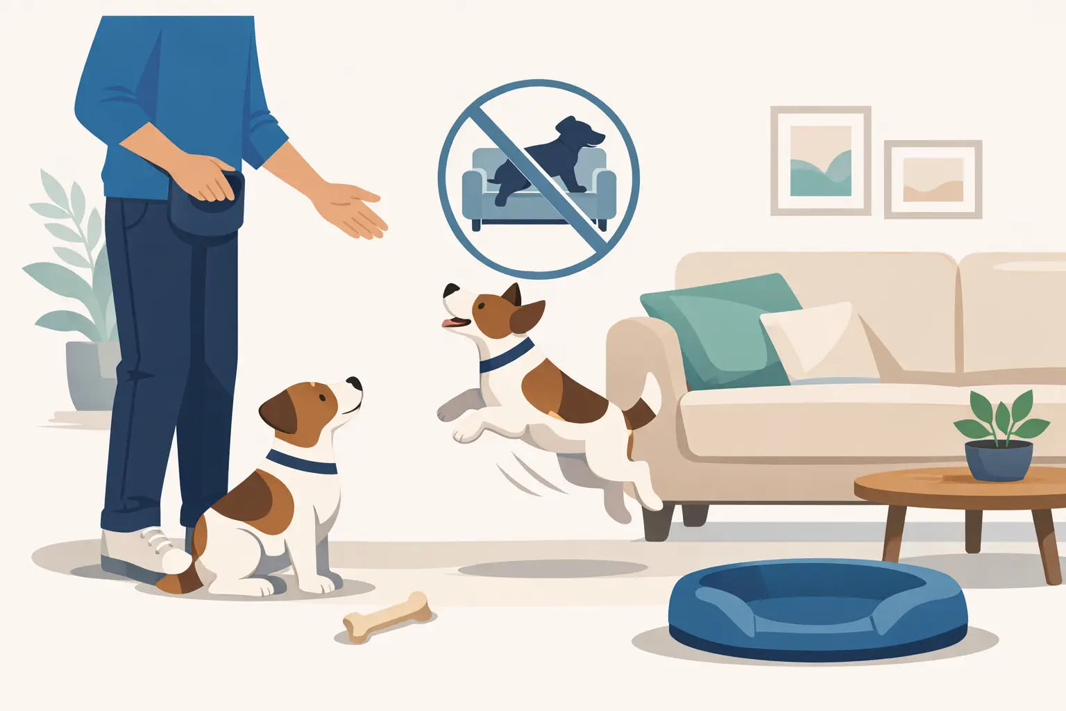 How to Stop Dog Jumping Couch Habits