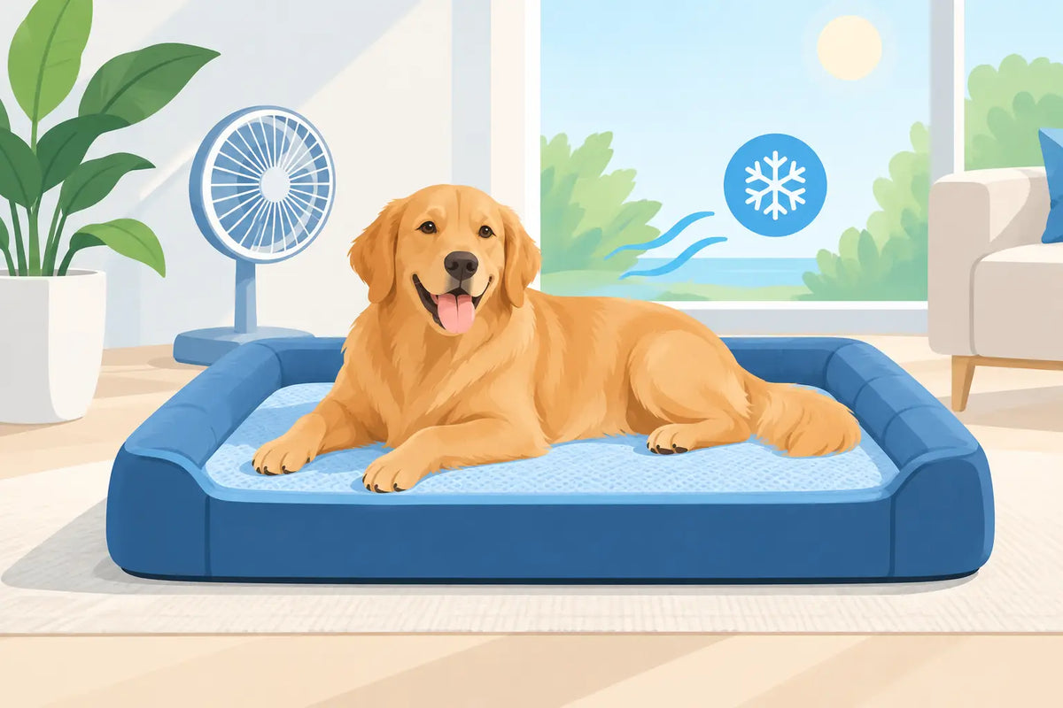 Best Cooling Dog Beds for Safer Summer Rest