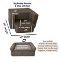 Load image into Gallery viewer, Big Buddy Booster 9.0 - 2 Step   Steps or Stairs for Big or Large Dogs
