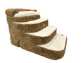 Load image into Gallery viewer, Steppy Bed 5.5- 4 Step Round Steps And Bed for Dogs and Cats
