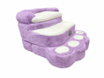 Load image into Gallery viewer, Steppy Bed 5.5 - 3 Step Dog Steps - Paw Base
