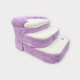 Load image into Gallery viewer, Steppy Bed 5.5 - 3 Step Dog Steps - Round Base
