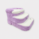 Steppy Bed 5.5 - 3 Step Dog Steps - Round Base
