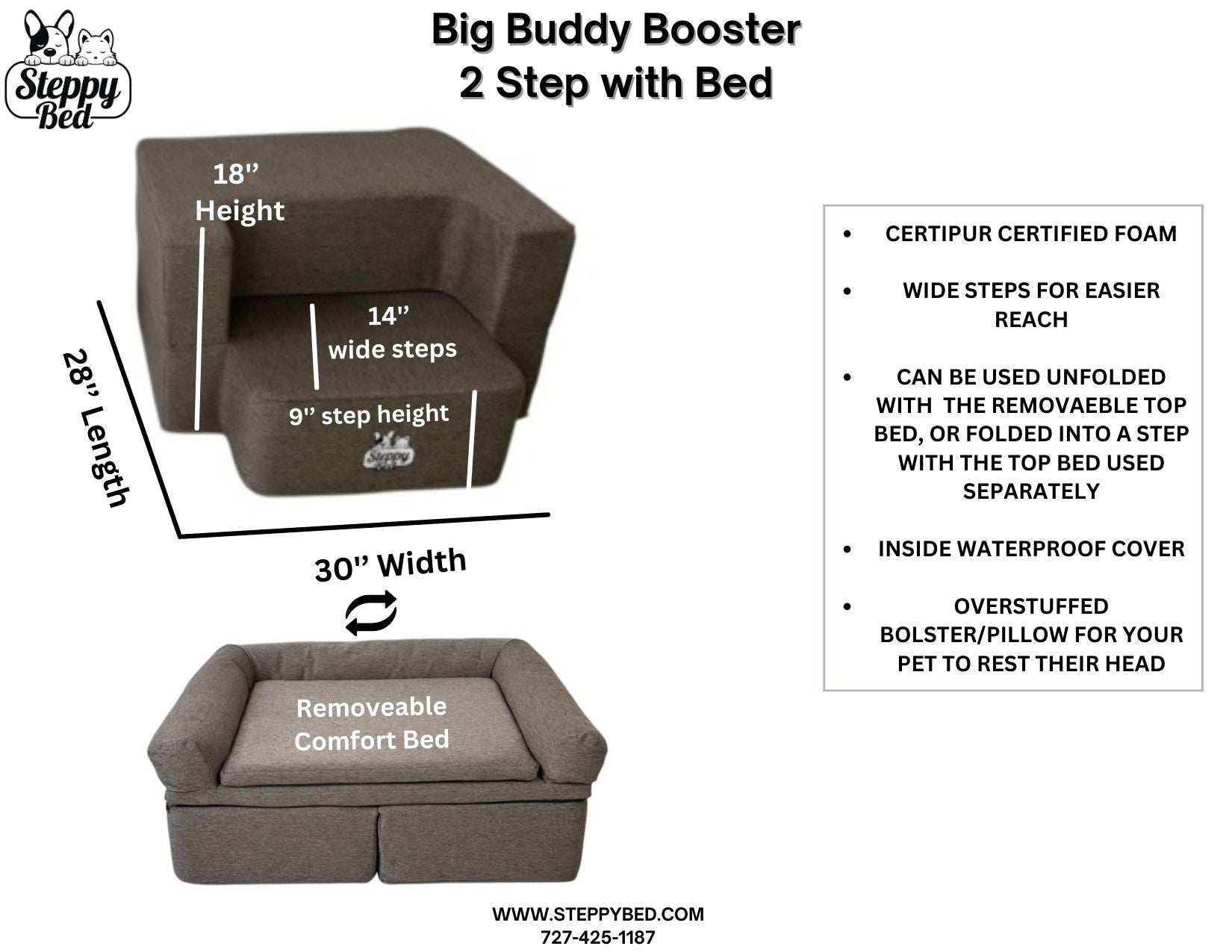 Big Buddy Booster 9.0 - 2 Step