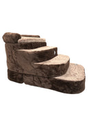 Steppy Bed 5.5- 4 Step Dog Steps - Round Base
