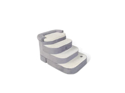Steppy Bed 5.5- 4 Step Round Steps And Bed for Dogs and Cats