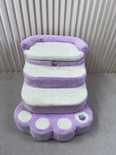 Steppy Bed 5.5- 4 Step Dog Steps - Paw Base