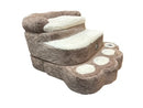Steppy Bed 5.5 - 3 Step Dog Steps - Paw Base