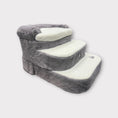 Load image into Gallery viewer, Steppy Bed 5.5 - 3 Step Round- Steps and Bed for Dogs and Cats
