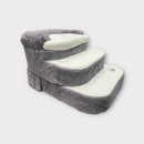 Steppy Bed 5.5 - 3 Step Dog Steps - Round Base